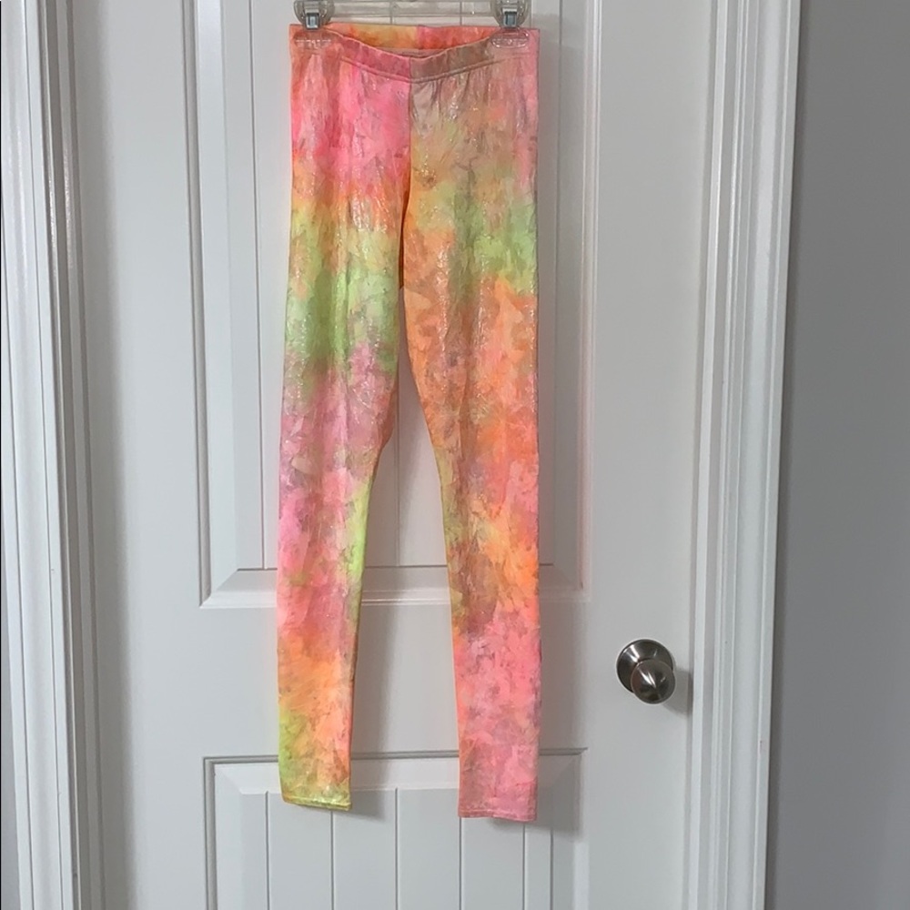 black milk skipper spewed on me leggings xs